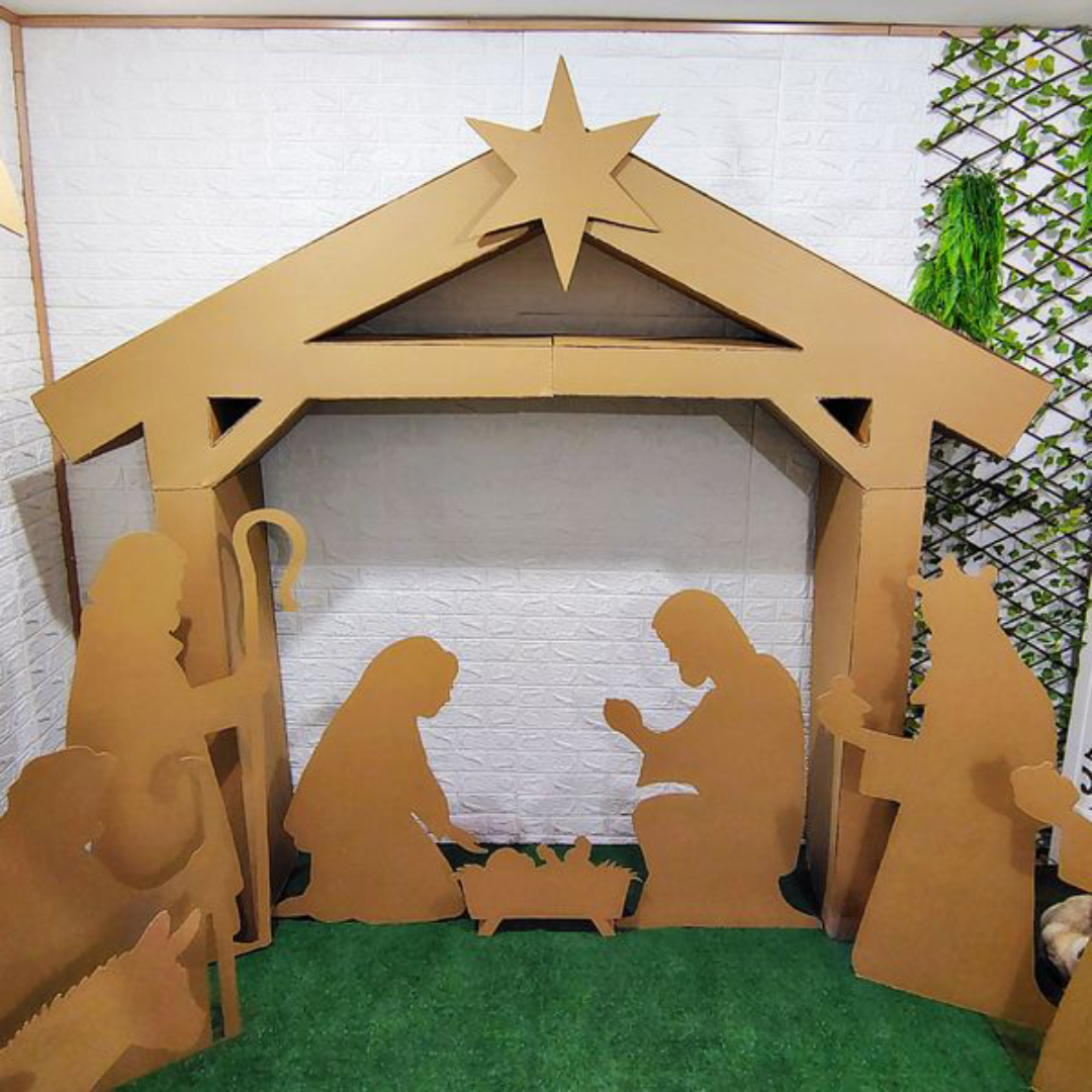 Moldes Presépio Nascimento de Jesus